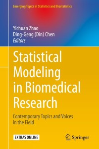 Cover image: Statistical Modeling in Biomedical Research 1st edition 9783030334154