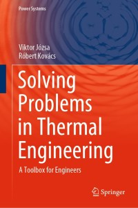 Cover image: Solving Problems in Thermal Engineering 9783030334741