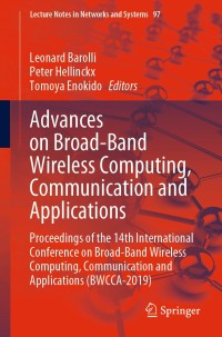 Cover image: Advances on Broad-Band Wireless Computing, Communication and Applications 9783030335052