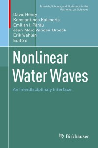 صورة الغلاف: Nonlinear Water Waves 9783030335359
