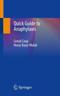 Cover image: Quick Guide to Anaphylaxis 9783030336387