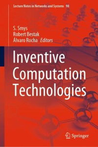 Cover image: Inventive Computation Technologies 9783030338459