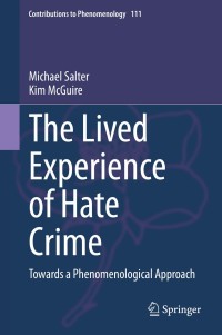 صورة الغلاف: The Lived Experience of Hate Crime 9783030338862