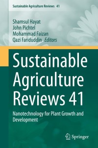 صورة الغلاف: Sustainable Agriculture Reviews 41 1st edition 9783030339951