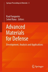 Imagen de portada: Advanced Materials for Defense 9783030341220