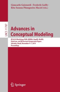 Imagen de portada: Advances in Conceptual Modeling 9783030341459