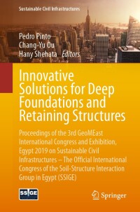 Cover image: Innovative Solutions for Deep Foundations and Retaining Structures 9783030341893