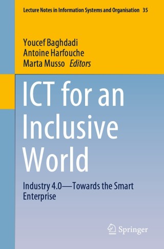 Cover image: ICT for an Inclusive World 9783030342685