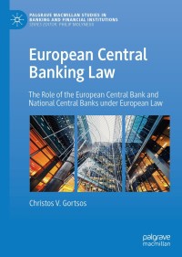 Immagine di copertina: European Central Banking Law 9783030345631