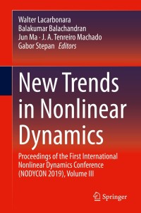Immagine di copertina: New Trends in Nonlinear Dynamics 9783030347239