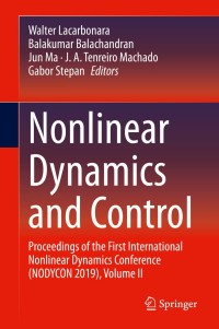 Imagen de portada: Nonlinear Dynamics and Control 9783030347468