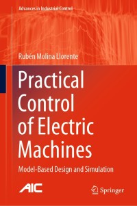 Cover image: Practical Control of Electric Machines 9783030347574