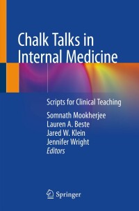 Imagen de portada: Chalk Talks in Internal Medicine 1st edition 9783030348137