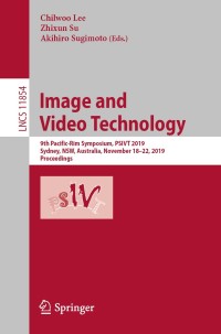 Cover image: Image and Video Technology 9783030348786
