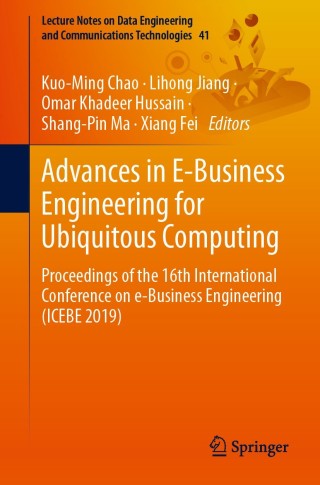 Cover image: Advances in E-Business Engineering for Ubiquitous Computing 9783030349851