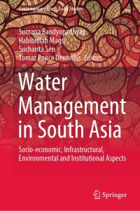 صورة الغلاف: Water Management in South Asia 9783030352363