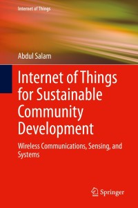 Cover image: Internet of Things for Sustainable Community Development 9783030352905