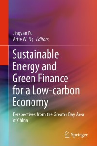 Titelbild: Sustainable Energy and Green Finance for a Low-carbon Economy 9783030354107