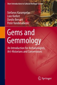 Cover image: Gems and Gemmology 9783030354480