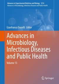 Cover image: Advances in Microbiology, Infectious Diseases and Public Health 9783030354688