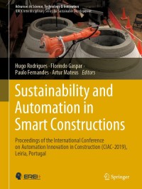 Immagine di copertina: Sustainability and Automation in Smart Constructions 1st edition 9783030355326
