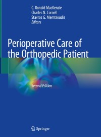 Imagen de portada: Perioperative Care of the Orthopedic Patient 2nd edition 9783030355692