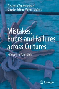 Imagen de portada: Mistakes, Errors and Failures across Cultures 1st edition 9783030355739