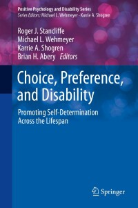 Imagen de portada: Choice, Preference, and Disability 1st edition 9783030356828