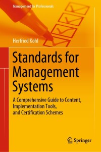 Imagen de portada: Standards for Management Systems 9783030358310