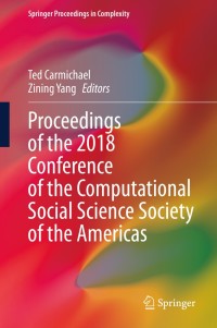 Imagen de portada: Proceedings of the 2018 Conference of the Computational Social Science Society of the Americas 1st edition 9783030359010