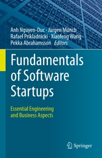 Cover image: Fundamentals of Software Startups 1st edition 9783030359829