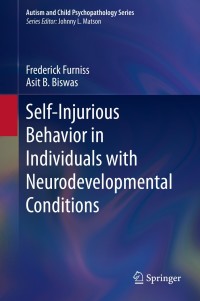 Cover image: Self-Injurious Behavior in Individuals with Neurodevelopmental Conditions 9783030360153