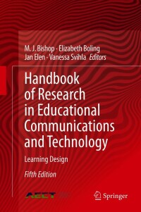 Imagen de portada: Handbook of Research in Educational Communications and Technology 5th edition 9783030361181