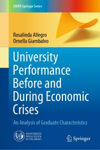 Imagen de portada: University Performance Before and During Economic Crises 9783030361419
