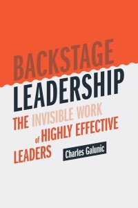 Cover image: Backstage Leadership 9783030361709