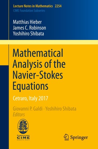 Omslagafbeelding: Mathematical Analysis of the Navier-Stokes Equations 9783030362256