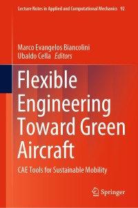 Cover image: Flexible Engineering Toward Green Aircraft 1st edition 9783030365134