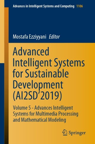 Cover image: Advanced Intelligent Systems for Sustainable Development (AI2SD’2019) 1st edition 9783030366766