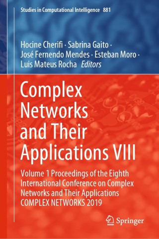 Titelbild: Complex Networks and Their Applications VIII 9783030366865