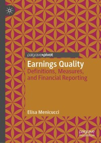 Cover image: Earnings Quality 9783030367978
