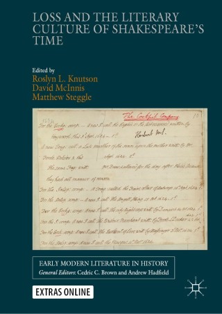 Cover image: Loss and the Literary Culture of Shakespeare’s Time 1st edition 9783030368661
