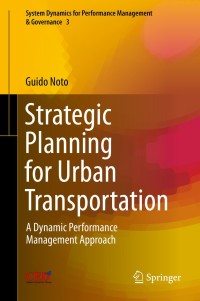 Cover image: Strategic Planning for Urban Transportation 9783030368821