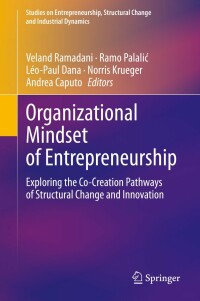 Imagen de portada: Organizational Mindset of Entrepreneurship 1st edition 9783030369507