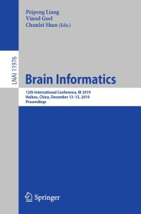 Cover image: Brain Informatics 9783030370770