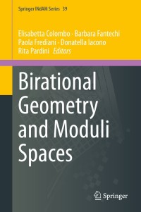Cover image: Birational Geometry and Moduli Spaces 1st edition 9783030371135