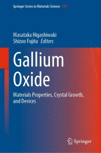Titelbild: Gallium Oxide 1st edition 9783030371524
