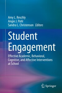Cover image: Student Engagement 1st edition 9783030372842