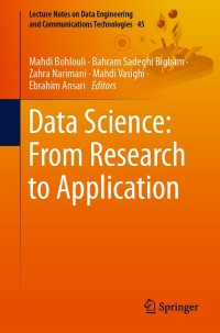 صورة الغلاف: Data Science: From Research to Application 9783030373085