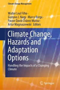 Cover image: Climate Change, Hazards and Adaptation Options 1st edition 9783030374242