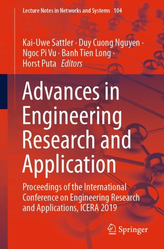 Cover image: Advances in Engineering Research and Application 9783030374969